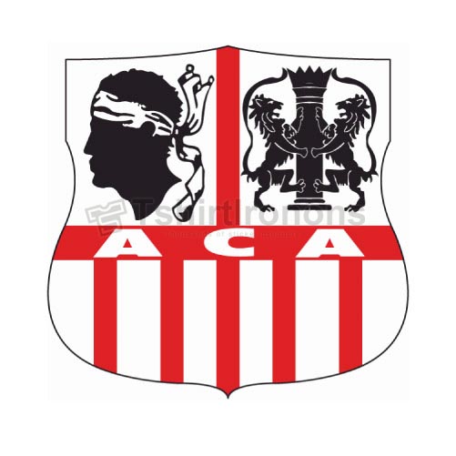 AC Ajaccio T-shirts Iron On Transfers N3304